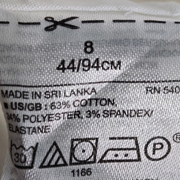 Banana Republic Riley II Tailored Shirt White Pleated Flared Cuff Button Down 8 - Picture 11 of 12